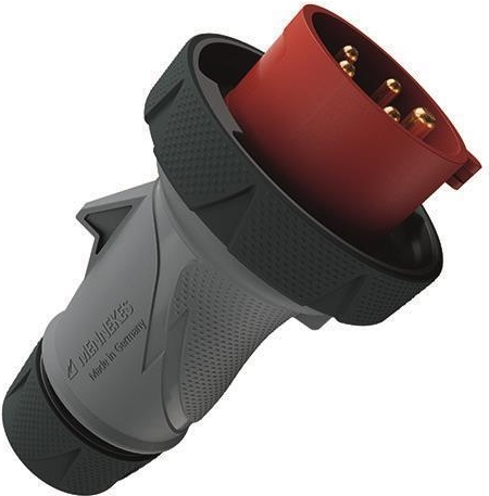 Mennekes Stecker PowerTOPXtra m. 13624ErgoCONTACT16 A 5 p 400V IP67 (13624)