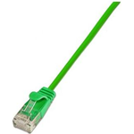 SLIM SL6 20 GN - Cat.6 SLIM-Light-Kabel, U/FTP, 20 m, grün (PKW-LIGHT-STP-K6 20.0 GN)