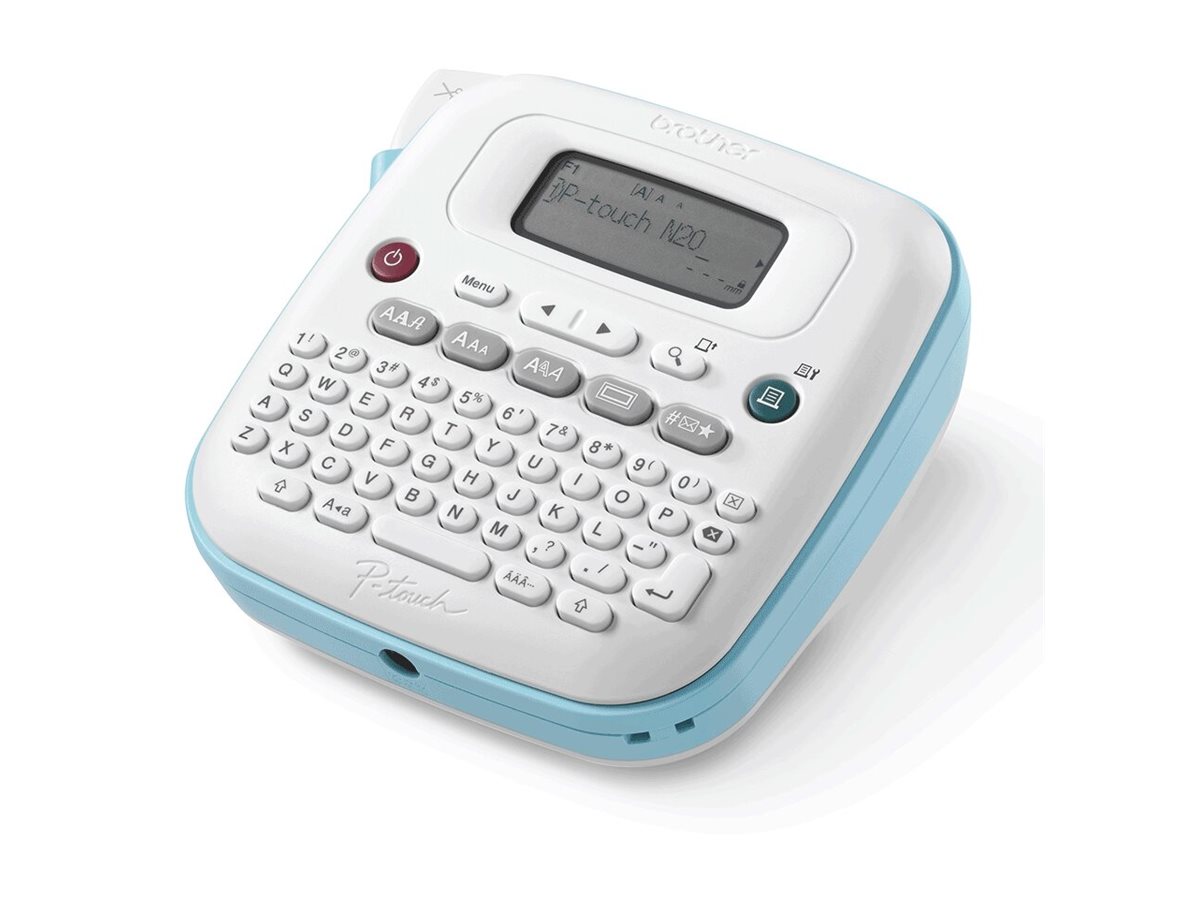 Brother P-Touch PT-N20 180 dpi 12 mm Beschriftungsgerät Weiß, Blau