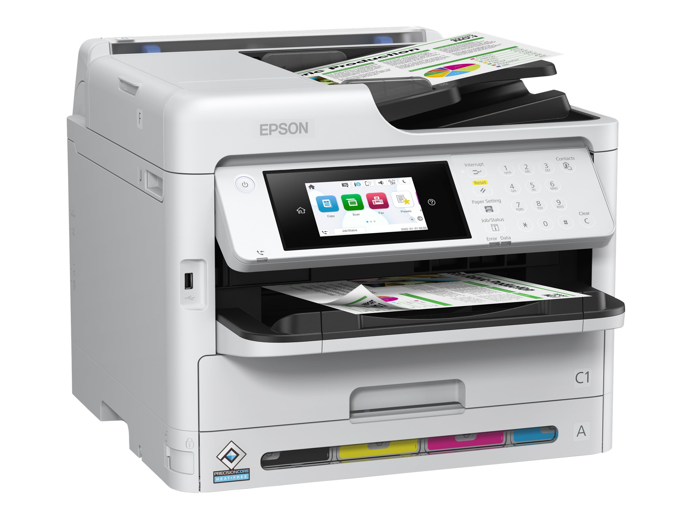 Epson WorkForce Pro WF-C5890DWF 10,9 cm Multifunktionsdrucker Schwarz, Weiß