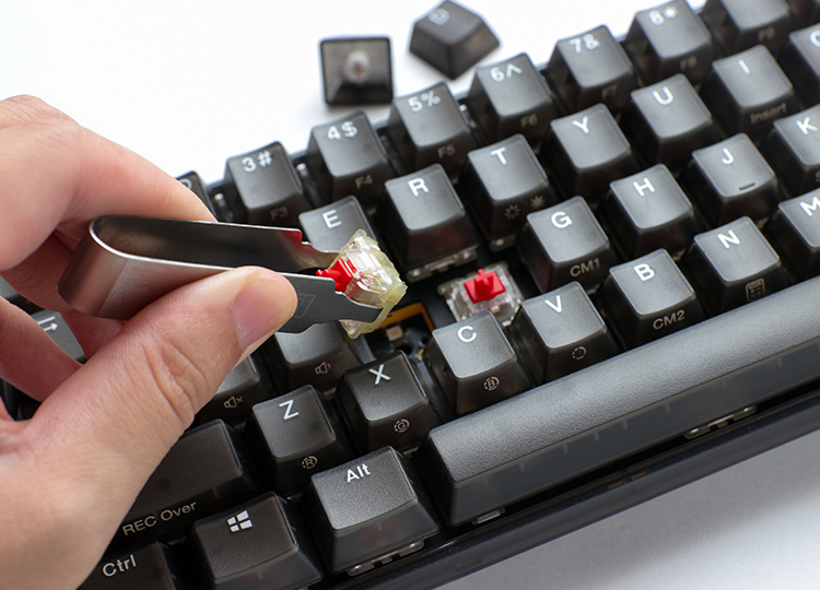 Ducky One 3 Mini Aura Black MX-Silent-Red RGB QWERTZ USB Schwarz