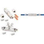 LogiLink Kabelverbinder Cat. 6A geschirmt Schraubzugentlast (MP0073)