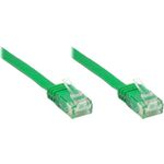 Alcasa 806U-F050GR 5m Patchkabel. Kabellänge: 5 m, Kabelstandard: Cat6, Kabelschirmung: U/UTP (UTP), Anschluss 1: RJ-45, Anschluss 2: RJ-45, Beschichtung Steckerkontakte: Gold (806U-F050GR)