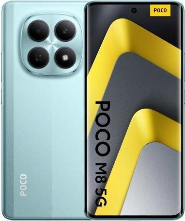 POCO M8 5G Smartphone 17,2 cm AMOLED 8 GB RAM 256 GB Grün Dual-SIM 5G B (B-Ware)
