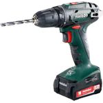 Metabo BS 14.4 Akku-Bohrschrauber 14.4 V 2 Ah Li-Ion inkl. 2. Akku, inkl. Koffer (602206530)