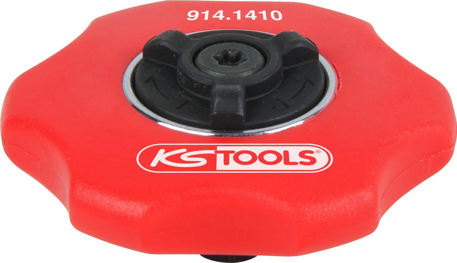 KS TOOLS Werkzeuge-Maschinen GmbH 1/4" Mini-Hand-Umschaltknarre, 72 Zahn (914.1410)