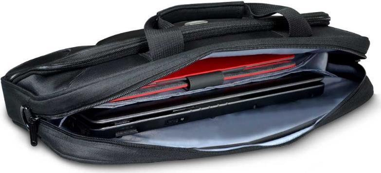 Port Designs COURCHEVEL Toploading Notebook-Tasche 15,6" Schwarz