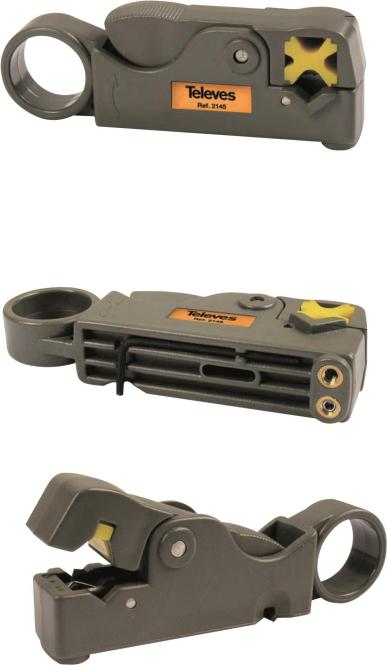 Televes Deutschland GmbH Kabelabisolierwerkzeug f.Crimp/Presstechnik FCS10 (2145)