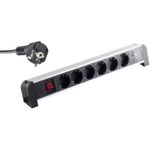 S/CONN Quality Tischsteckdosenleiste 6-fach mit USB Ladefunktion (16660318)