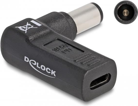 Delock Netzteil USB-C (W) zu Gleichstromstecker 7,4 x 5 mm (M) (60008)
