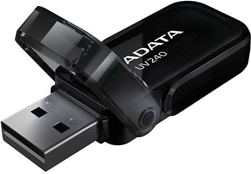 Adata *UV240 32GB USB2.0 Black (AUV240-32G-RBK)