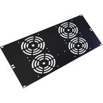 IT-BUDGET 19"-Lüfterblech mit Öffnung für 4 Lüfter (90ITBSRK19XNOFAN4S)