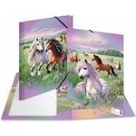 HERMA Sammelmappen A4 Karton Pferdewelt (20117)