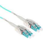 ACT 0.5 meter Multimode 50/125 OM3 Polarity Twist fiber cable with LC connectors (RL8300)