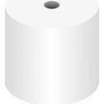 kangaro Kassenrollen, 57 mm x 46 m x 12 mm, weiß Additionsrollen aus Papier, 60 g/qm, holzfrei, - 5 Stück (K-6011)