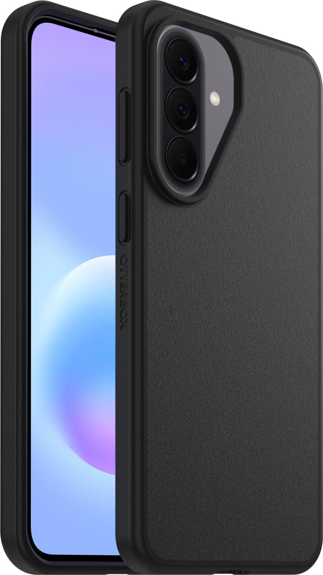 OtterBox React Samsung Galaxy A57 5G, stoßfest, sturzsicher, ultraschlank, schützende, Getestet nach Militärstandard, Schwarz