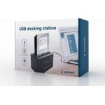 Gembird HD32-U2S-5 Speicherlaufwerk-Docking-Station USB 2.0 Type-B Schwarz (HD32-U2S-5)