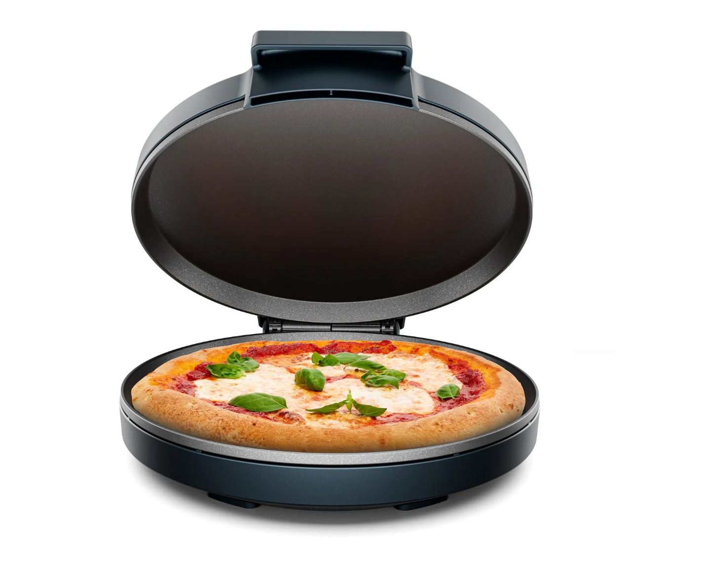 Chefman Everything Maker Griddle RJ58-EM-MIDNIGHT-EU - Multifunktions-Backplatte für Pizza, Pfannkuchen & mehr