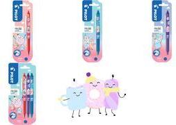 PILOT Tintenroller FRIXION BALL CLICKER 07 Fancy Winter violett, Sonderedition Sweet Paradise, Schaftfarbe: violett, - 1 Stück (BLI458777)