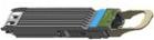 NVIDIA Passives MMF Glasfaserkabel MPO-12 APC auf 2x MPO-12 APC 3m