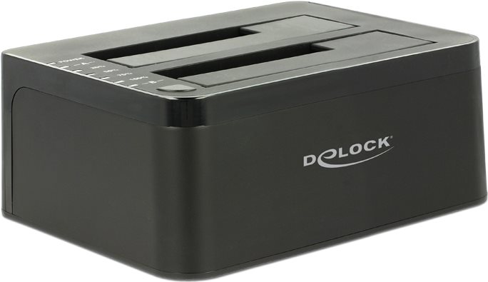 DeLOCK Dual Docking Station SATA HDD > USB3.0 with Clone Function (62661)