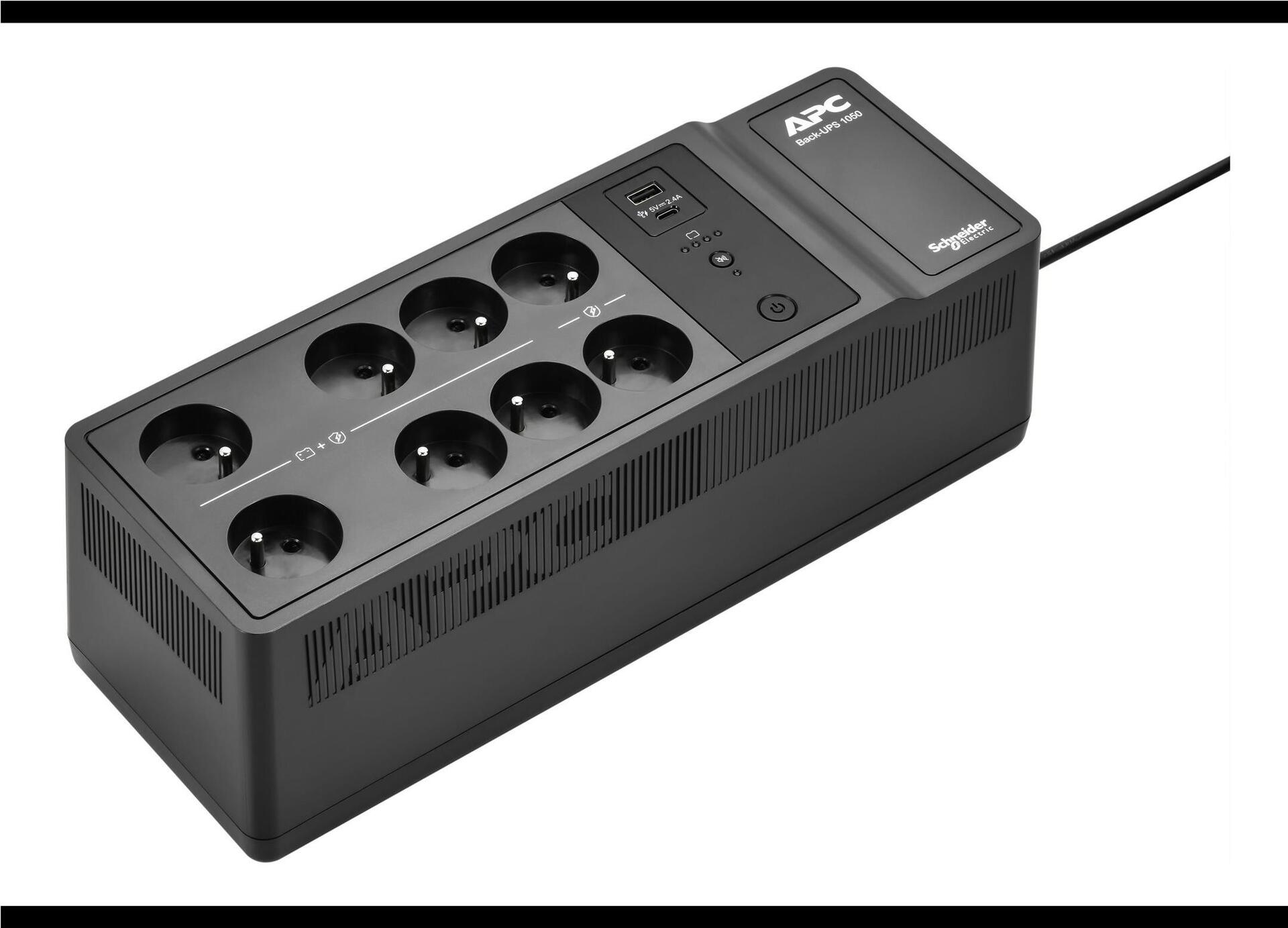 APC Back-UPS BE850G2-FR 520 W 850 VA Schwarz