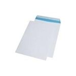 MAILmedia Versandtaschen, DIN B4, fadenverstärkt 250 x 353 mm, Haftklebung, Farbe: weiß-blau, ohne Fenster (391080)