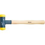 Wiha 02093 Rückschlagfreier Schonhammer mit Hickory-Holzstiel 460 g (02093)