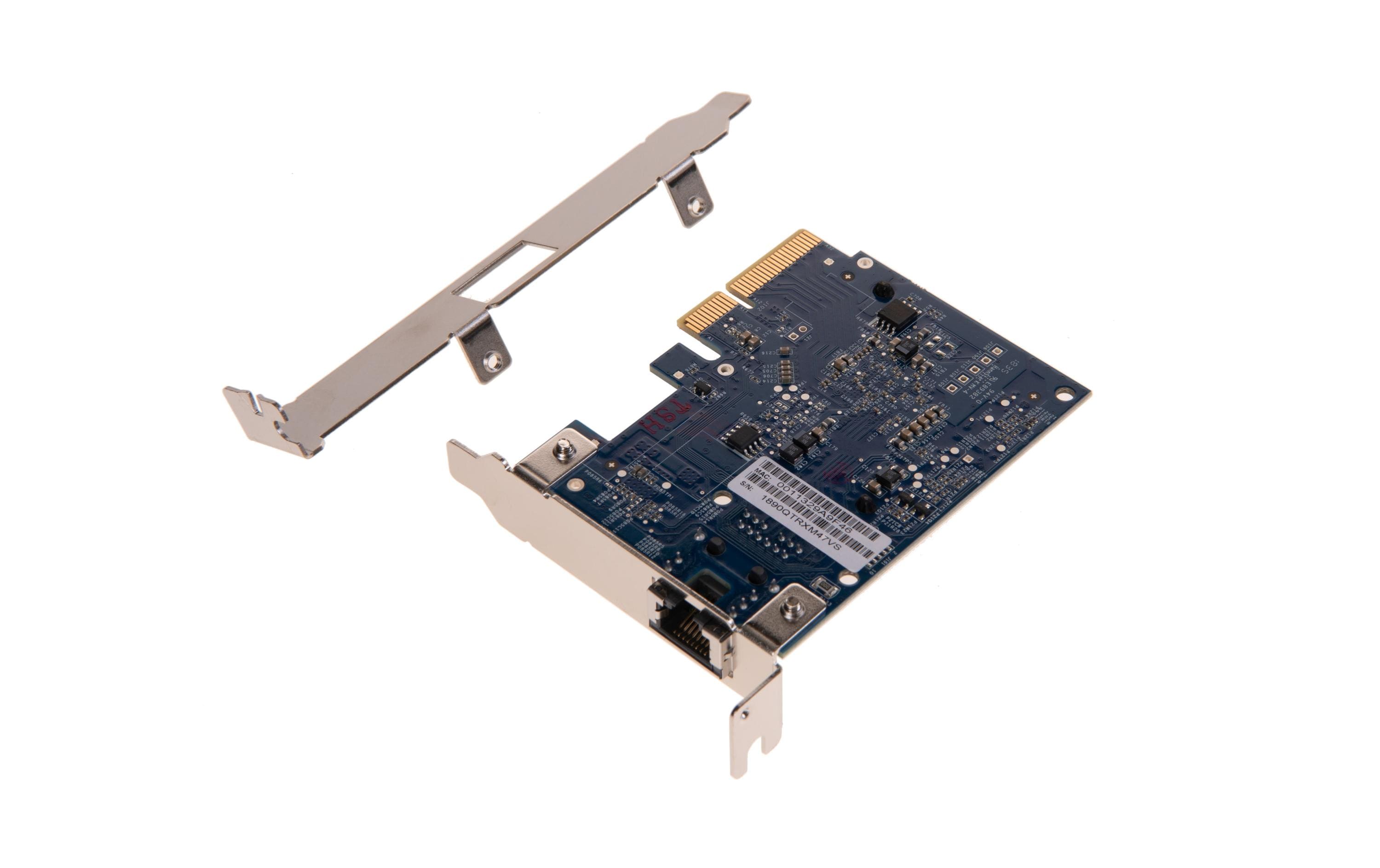 Synology E10G18-T1 Netzwerkadapter PCIe 3.0 x4 Low-Profile 10Gb Ethernet Schwarz/Blau