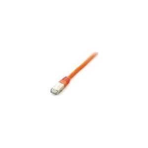 equip Patchkabel (e`) S/FTP Cat.6 orange 0,25m (605573)