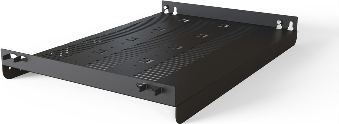 SCHROFF SHELF STAT.19" 500D RAL7021 (21130302)