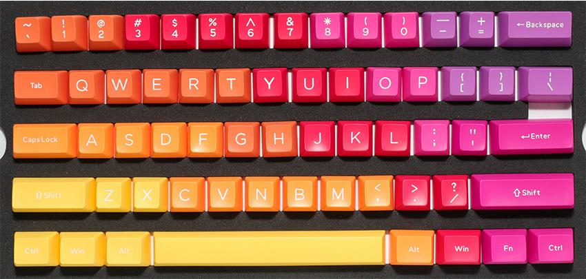 Ducky Afterglow Tastaturkappe (DKSA108-USADZZWSG)