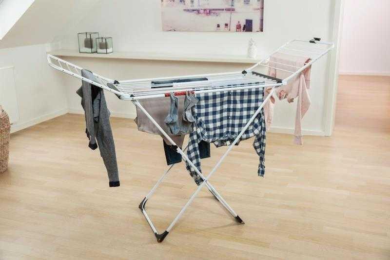 Vileda 157215 Wäscheständer Aluminium Schwarz