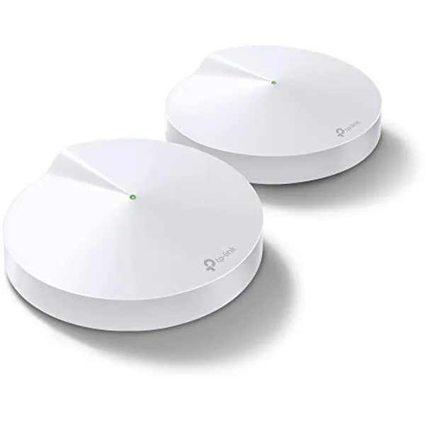TP Link DECO M5 WLAN System (2 Router) bis zu 418 m² Netz GigE 802.11a b g n ac, Bluetooth 4.2 Dual Band  - Onlineshop JACOB Elektronik