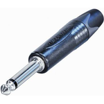 NEUTRIK Klinken-Steckverbinder 6.35 mm Stecker, gerade Polzahl: 2 Mono Schwarz NP2X-BAG-CON 1 St. (NP2X-BAG-CON)