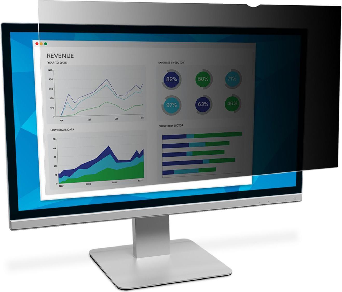 3M PF490W3E display privacy PF490W3E, 124.5 cm (49"), 32:9, Monitor, Frameless display privacy filter, (7100254648)