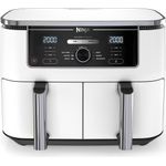 Ninja Foodi MAX Dual Zone AF400EUWH Heißluftfritteuse 9,5 l weiß (AF400EUWH)