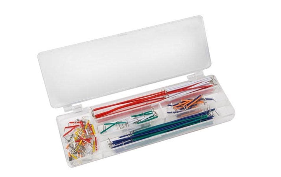 Velleman WJW140 Steckbrücken-Set 140-teilig Mehrfarbig