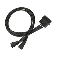 Nanoxia 4Pin Molex - 2x3Pin 30cm bu (900200015)