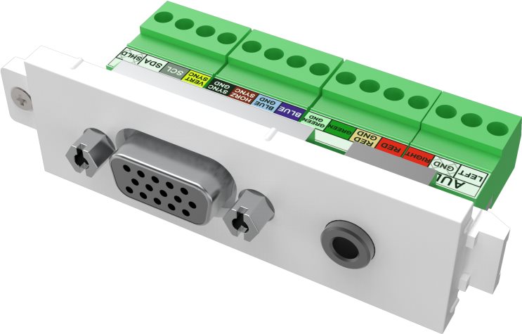 VISION TechConnect 3 VGA+3,5mm module (TC3 VGAF3.5MM)