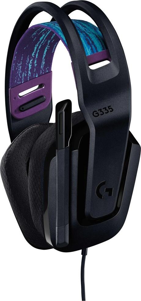 Logitech G G335 Kabelgebundenes Gaming-Headset Over-Ear 3,5 mm Schwarz