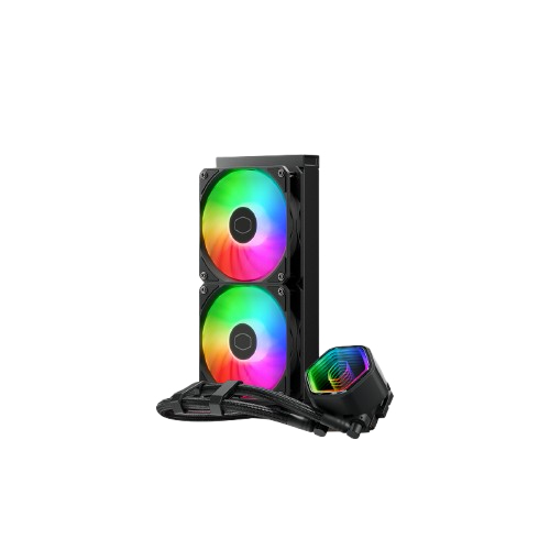 Cooler Master MasterLiquid 240 Core II Prozessor-Flüssigkeitskühlsystem 240 mm Schwarz
