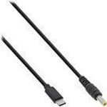 InLine® USB Typ-C zu ASUS/Lenovo Notebook (rund) Ladekabel, 2m (26676)