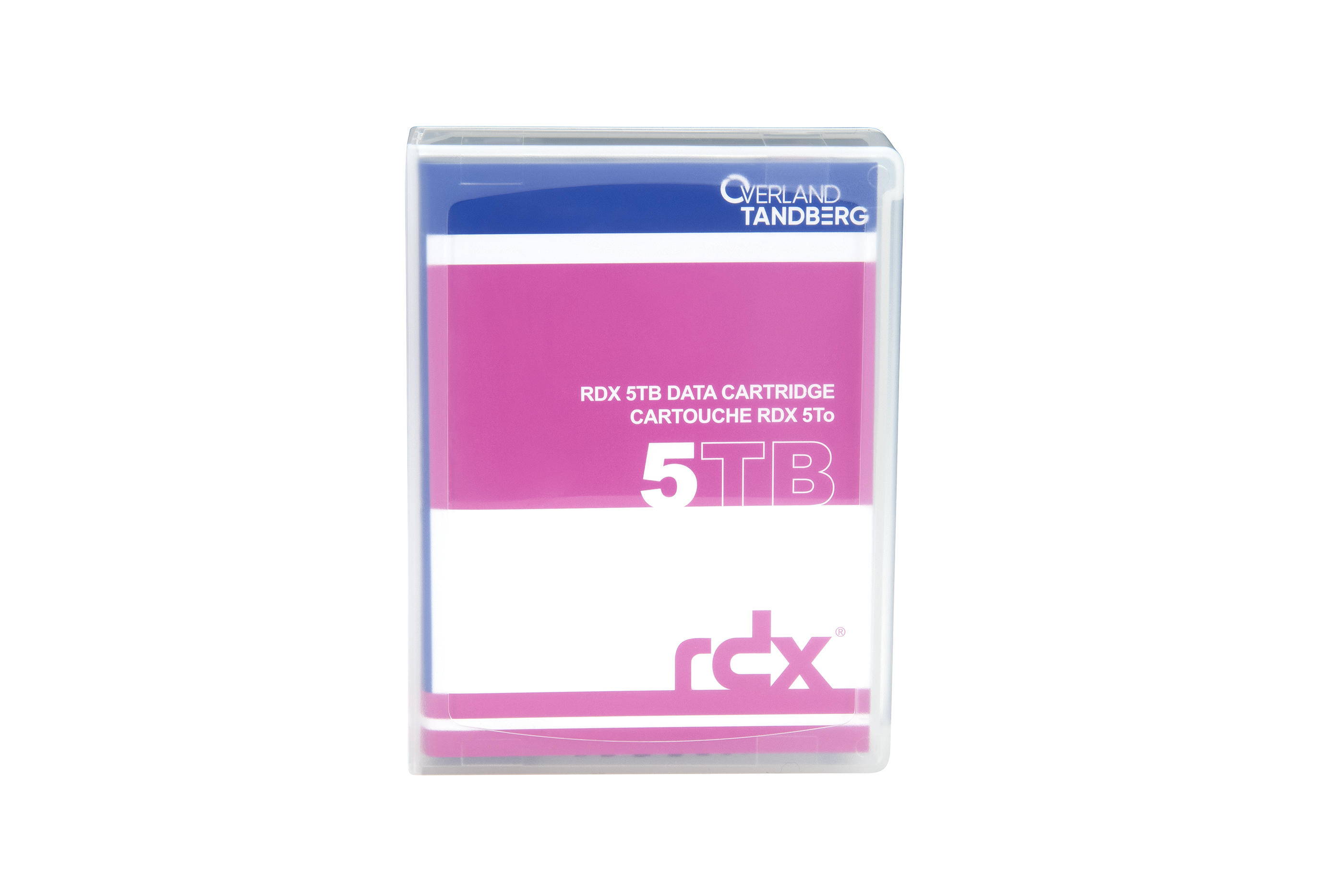 Overland-Tandberg RDX Festplatten-Kassette 5 TB Schwarz