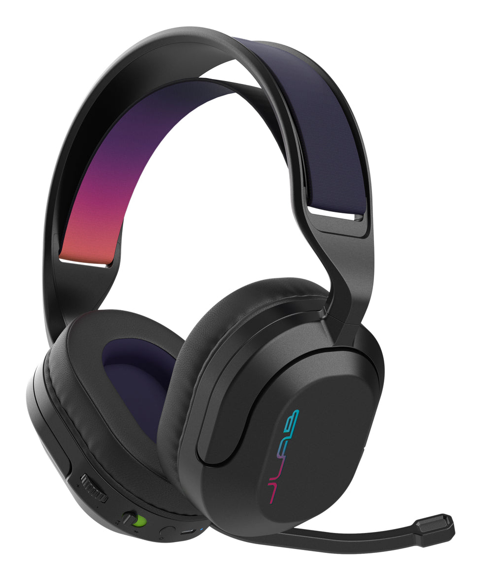 JLab Nightfall Kabelloses Gaming-Headset On-Ear Bluetooth USB-C Schwarz