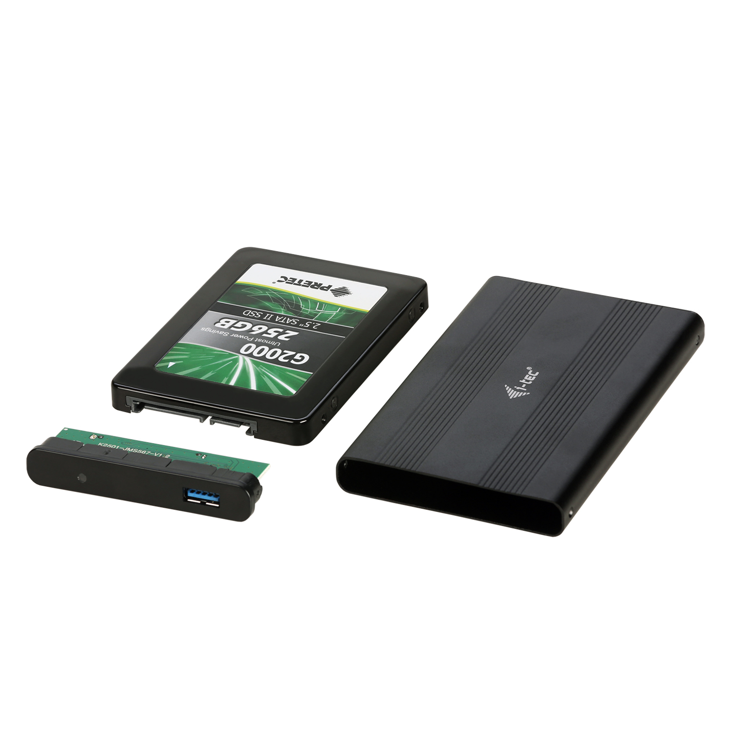 i-Tec MySafe AluBasic Advance 2.5" USB 3.0 Schwarz