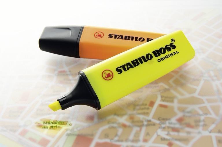 STABILO BOSS ORIGINAL Textmarker 5 mm Fluoreszierend Grün