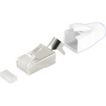shiverpeaks BS72067-10W Drahtverbinder RJ-45 Metallisch - Weiß (BS72067-10W)