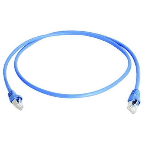 Telegärtner MP8 FS 600 Cat 6A S/FTP Patchkabel 5 m Blau