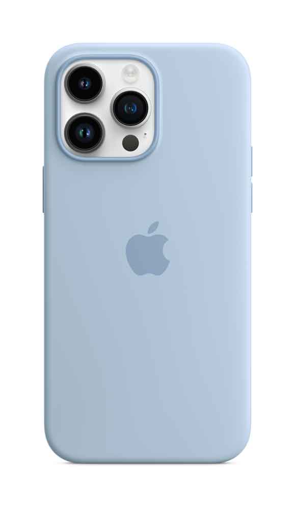 APPLE iPhone 14 Pro Max Silicone Case with MagSafe - Sky (MQUP3ZM/A)
